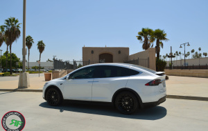 Tesla Model X on RoadForce RF15 22x9 front 22x10.5 rear