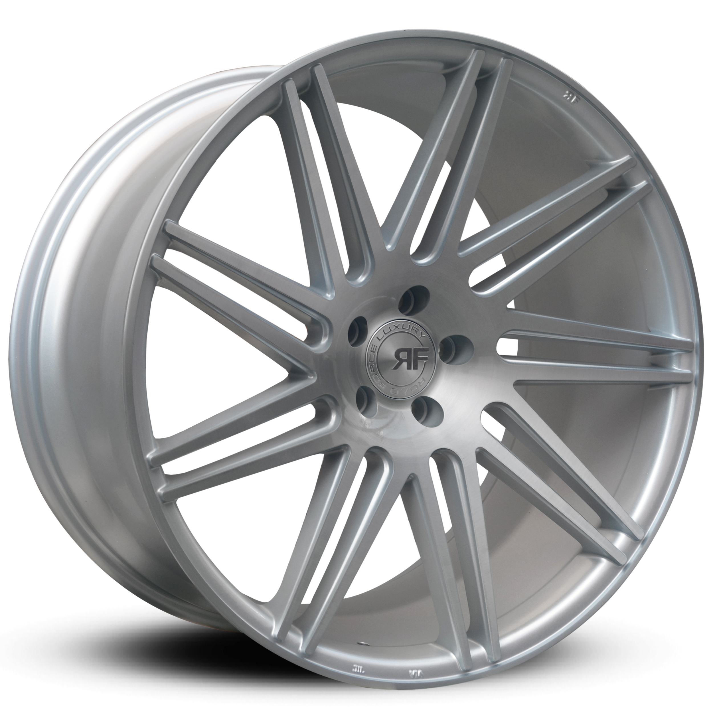 RoadForce RF11.1 22x9 22x10.5 Silver Brush finish